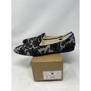 Rothy’s The Almond Loafer Black Chantilly Women’s Size 10